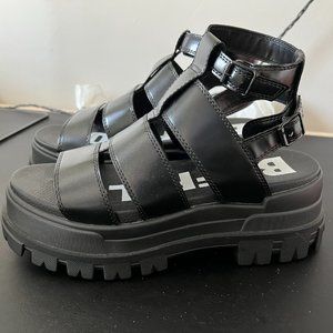 Buffalo platform sandals